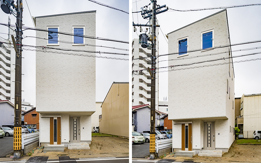 重量鉄骨・外断熱・太陽光・創蓄連携システム　住宅