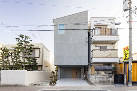 都市に住む・3階建て・重量鉄骨・外断熱の家＠名古屋市昭和区