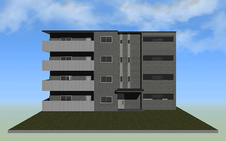 中区賃貸マンション計画