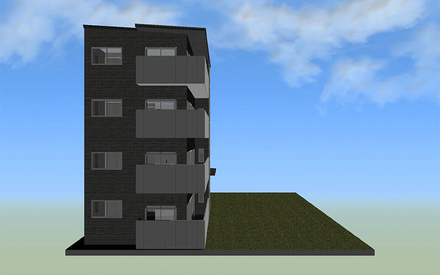 中区賃貸マンション計画