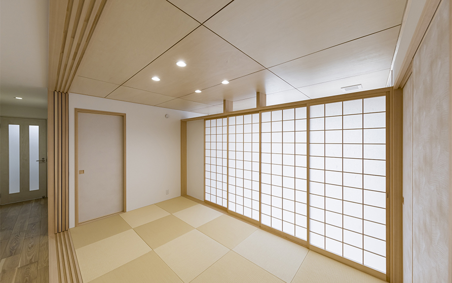 【ガレージハウス】重量鉄骨造3階建て外断熱