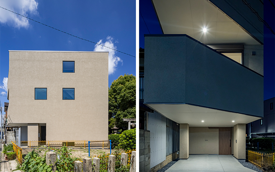 都市に住む・3階建て・重量鉄骨・外断熱の家＠名古屋市熱田区