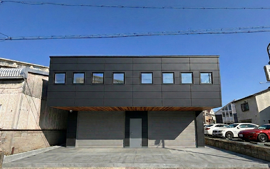 貸倉庫【不動産投資】重量鉄骨造2階建て